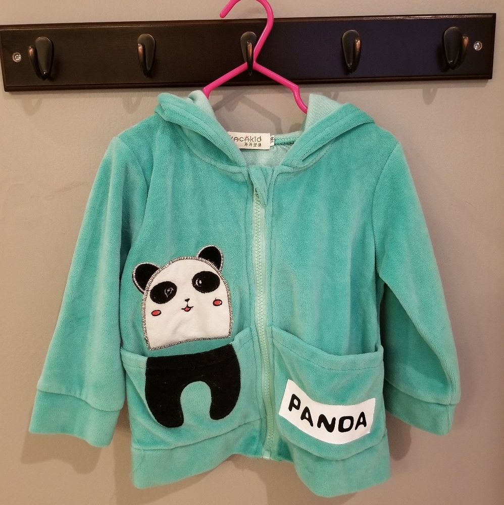 💚🐼💚baby panda velvet  tracksuits - Picture 3 of 7